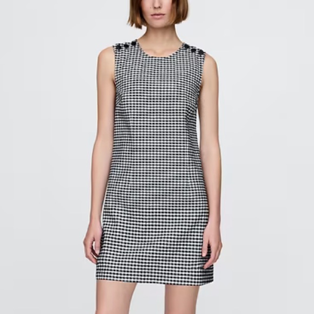 Doen Gap Gingham Sleeveless Shift Dress